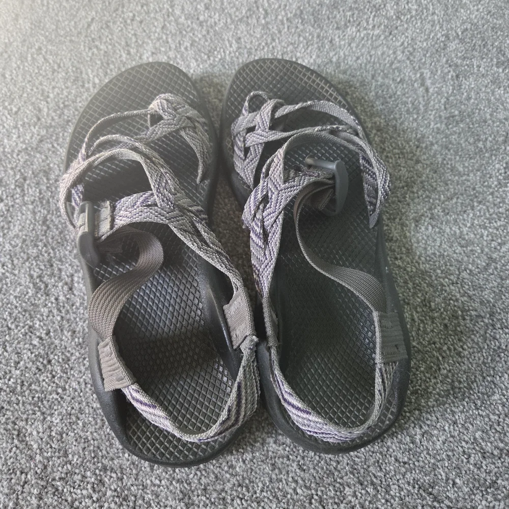 Chaco Purple and Gray Women's Sandals - Picture 2 of 5